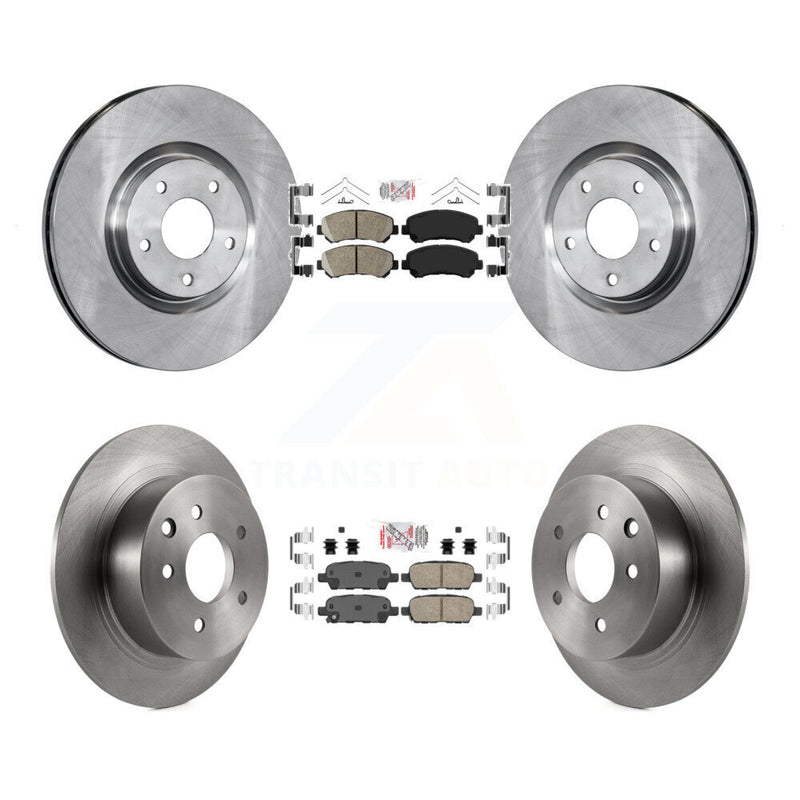 Transit Auto K8A-102286 Disc Brake Kit for 2007-2012 Nissan Sentra - Front and Rear product image