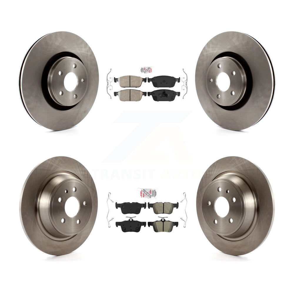 Transit Auto K8A-102287 Disc Brake Kit for 2015-2019 Lincoln MKC - Front and Rear product image