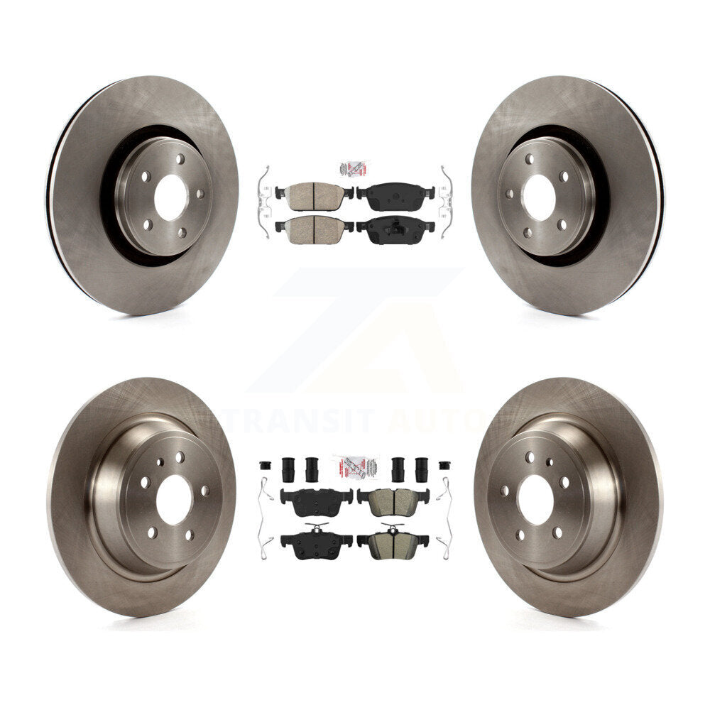 Transit Auto K8A-102288 Disc Brake Kit for 2015-2019 Lincoln MKC - Front and Rear product image