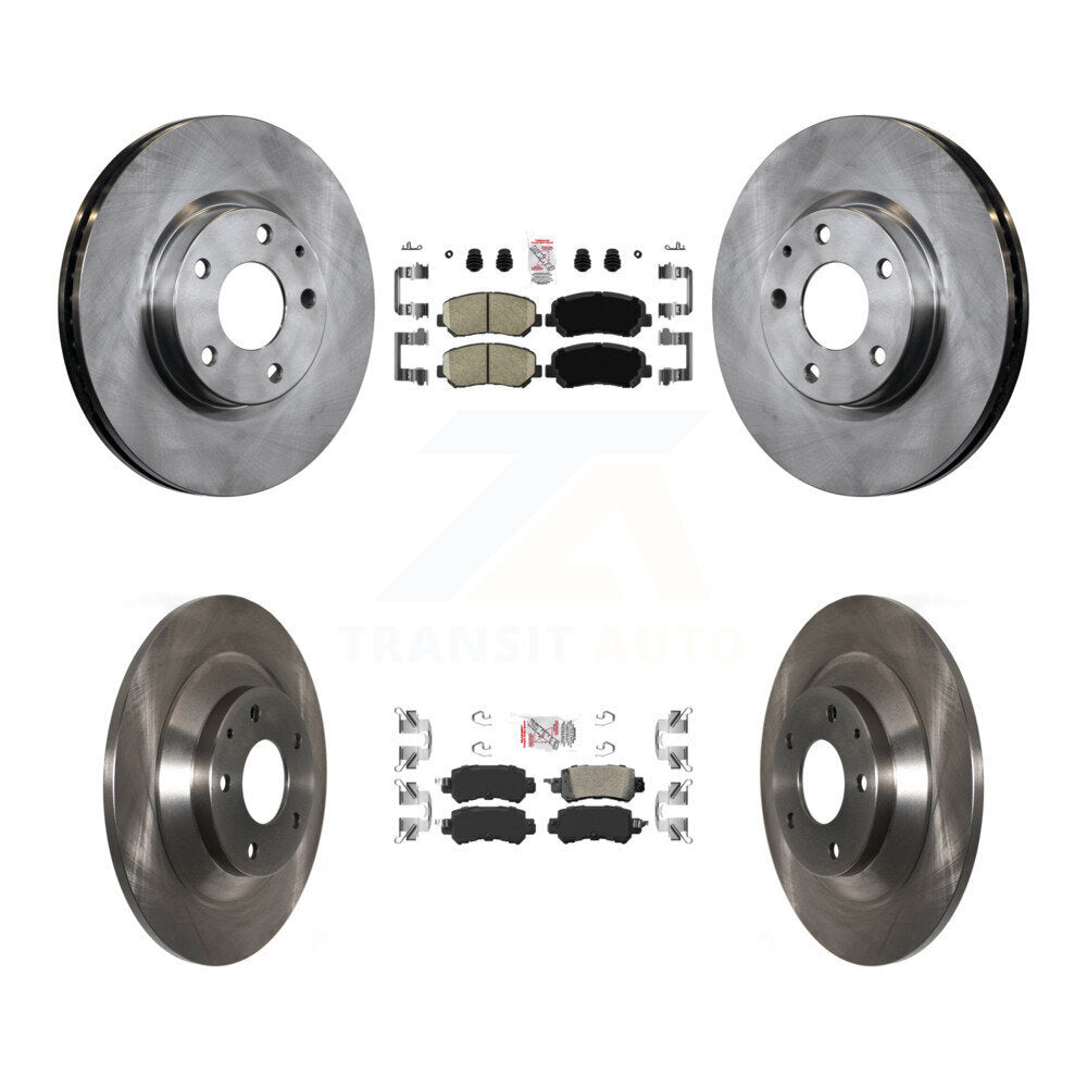 Transit Auto K8A-102291 Disc Brake Kit for 2013-2015 Mazda CX-5 - Front and Rear product image