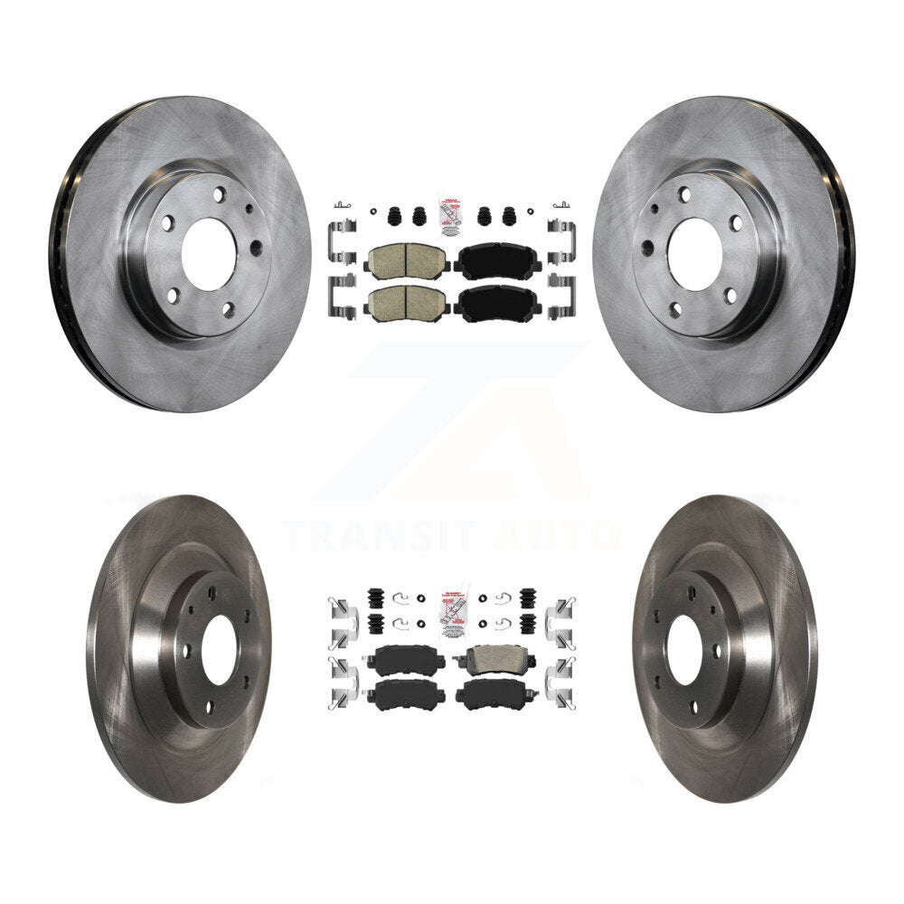 Transit Auto K8A-102292 Disc Brake Kit for 2013-2015 Mazda CX-5 - Front and Rear product image