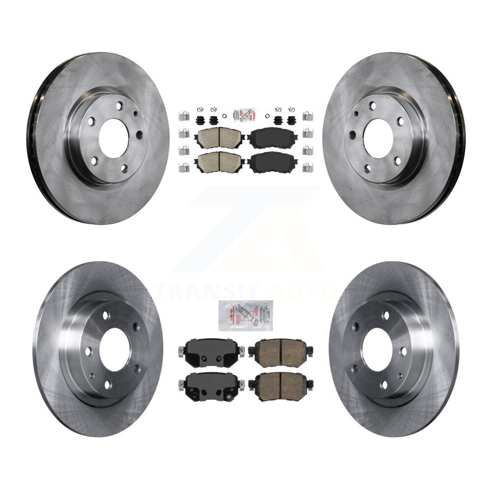 Transit Auto K8A-102300 Disc Brake Kit for 2016-2018 Mazda 6 - Front and Rear product image