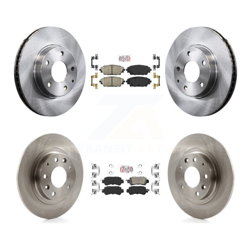 Transit Auto K8A-102325 Disc Brake Kit for 2016-2018 Mazda CX-3 - Front and Rear product image