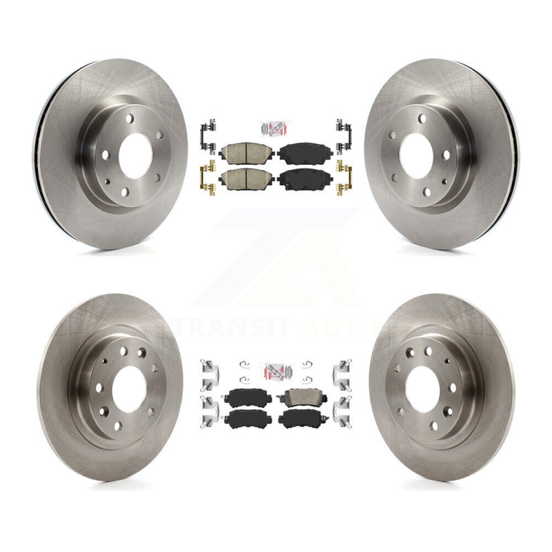 Transit Auto K8A-102327 Disc Brake Kit for 2016-2018 Mazda CX-3 - Front and Rear product image
