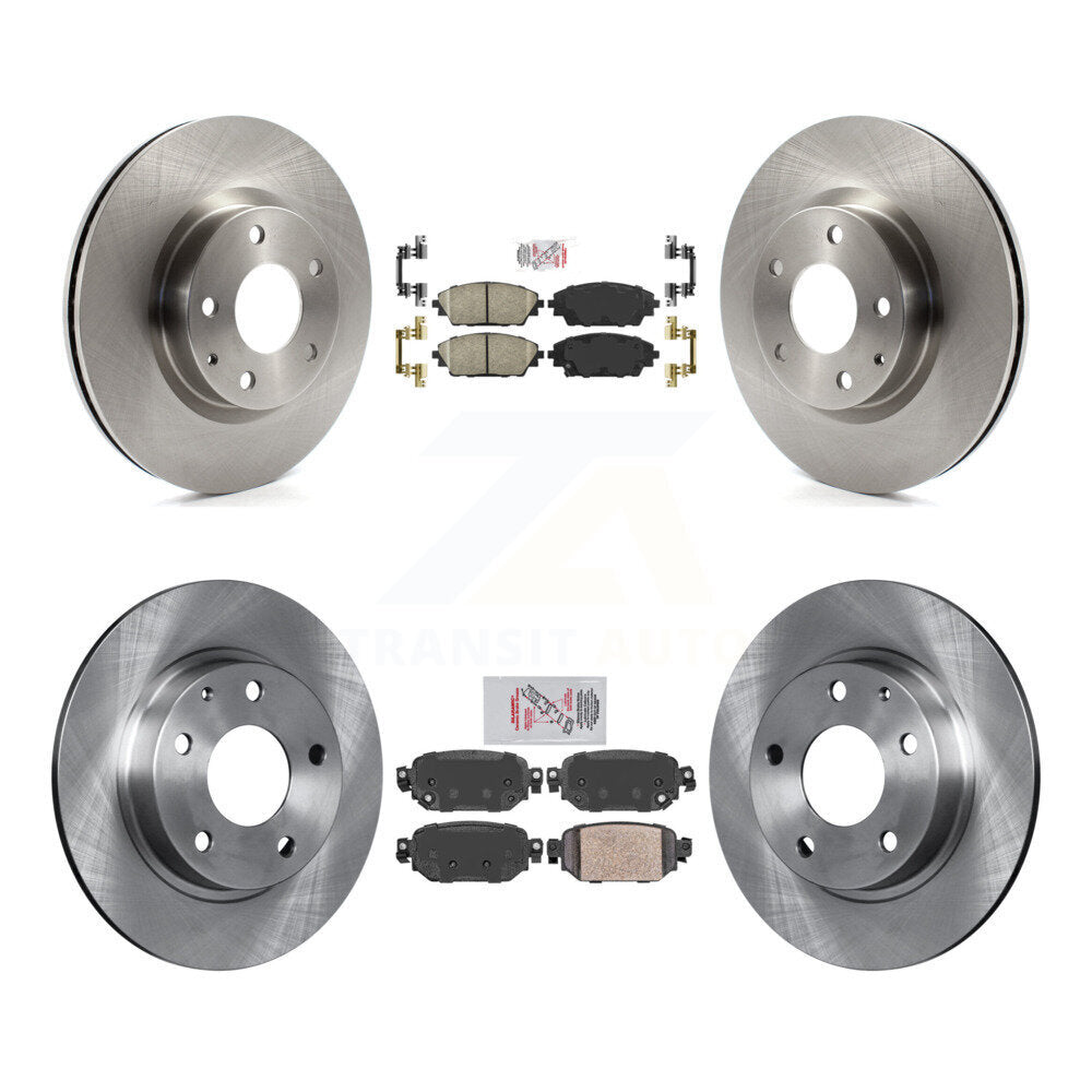 Transit Auto K8A-102331 Disc Brake Kit for 2019-2022 Mazda CX-3 - Front and Rear product image