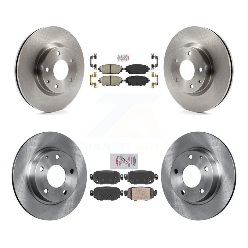 Transit Auto K8A-102331 Disc Brake Kit for 2019-2022 Mazda CX-3 - Front and Rear product image