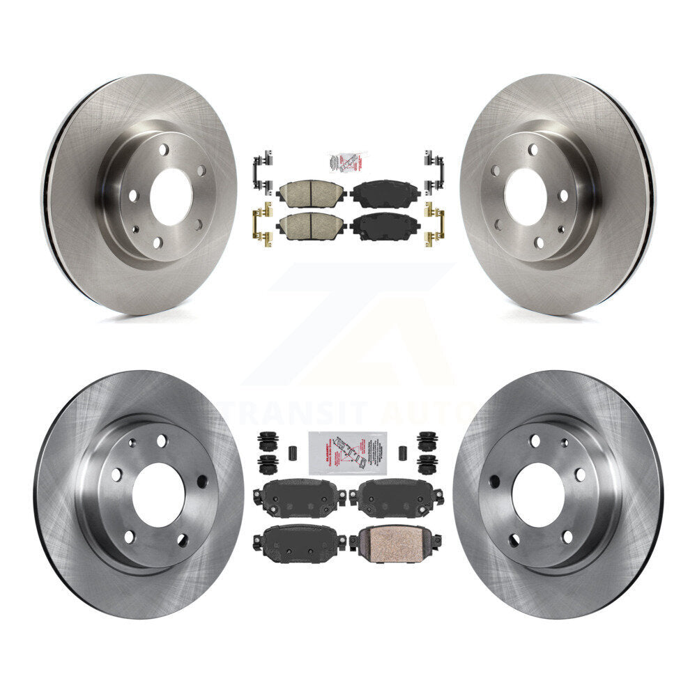 Transit Auto K8A-102332 Disc Brake Kit for 2019-2022 Mazda CX-3 - Front and Rear product image