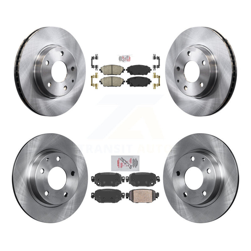 Transit Auto K8A-102333 Disc Brake Kit for 2019-2022 Mazda CX-3 - Front and Rear product image