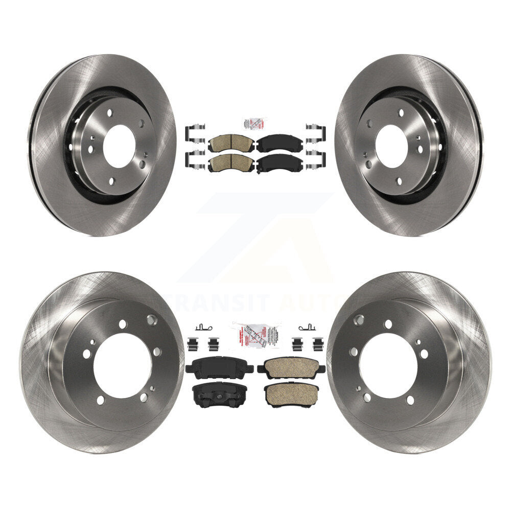 Transit Auto K8A-102340 Disc Brake Kit for 2005-2006 Mitsubishi Outlander - Front and Rear product image
