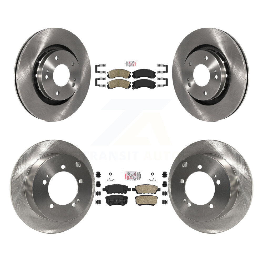 Transit Auto K8A-102341 Disc Brake Kit for 2005-2006 Mitsubishi Outlander - Front and Rear product image