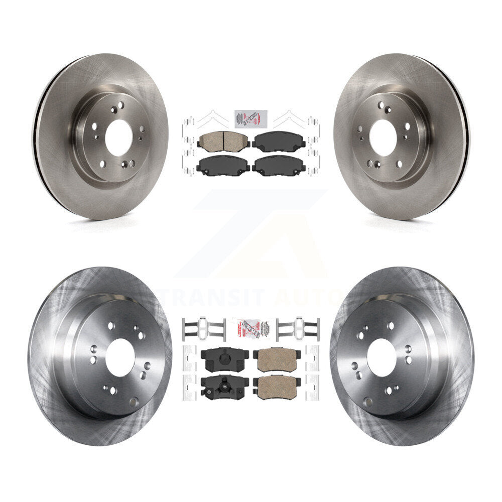 Transit Auto K8A-102342 Disc Brake Kit for 2012-2016 Honda CR-V - Front and Rear product image
