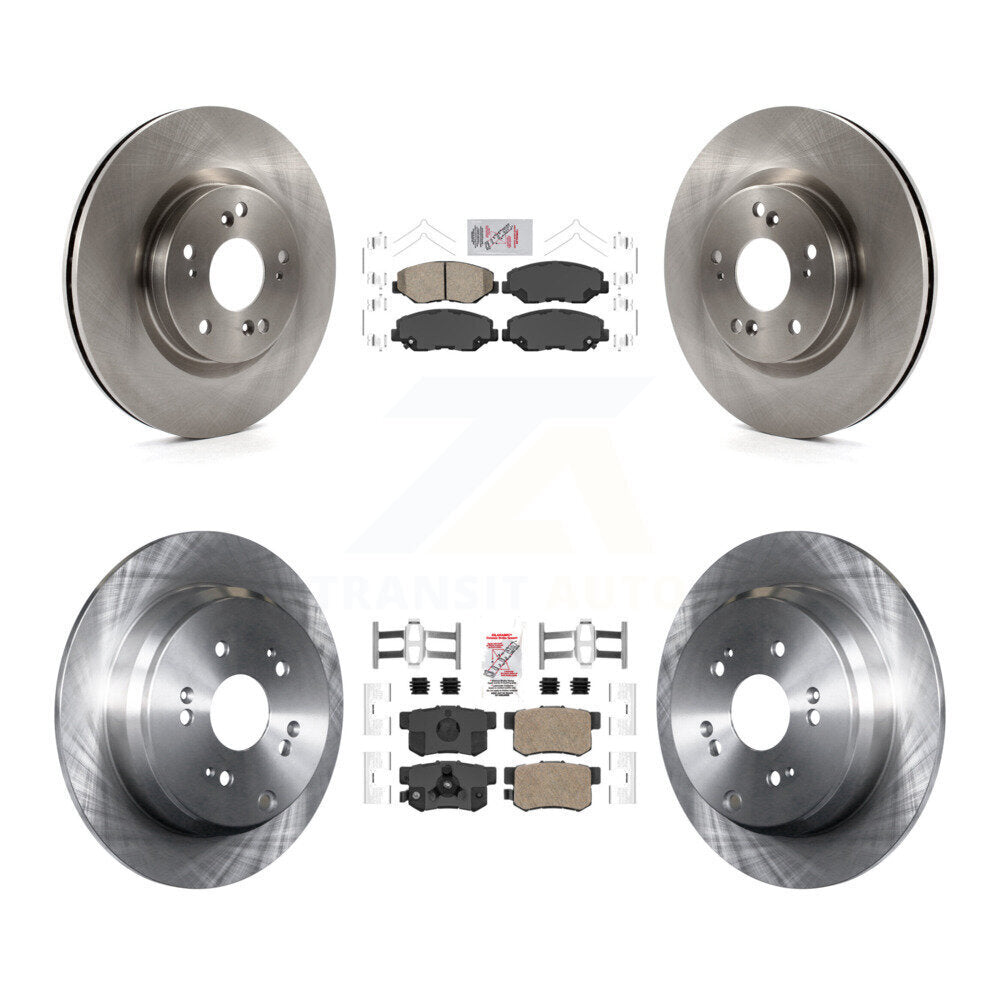 Transit Auto K8A-102343 Disc Brake Kit for 2012-2016 Honda CR-V - Front and Rear product image