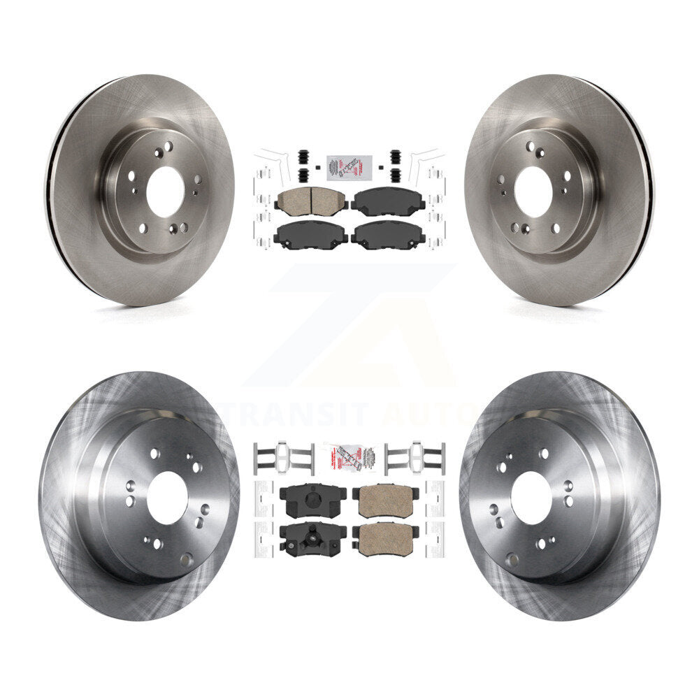 Transit Auto K8A-102344 Disc Brake Kit for 2012-2016 Honda CR-V - Front and Rear product image