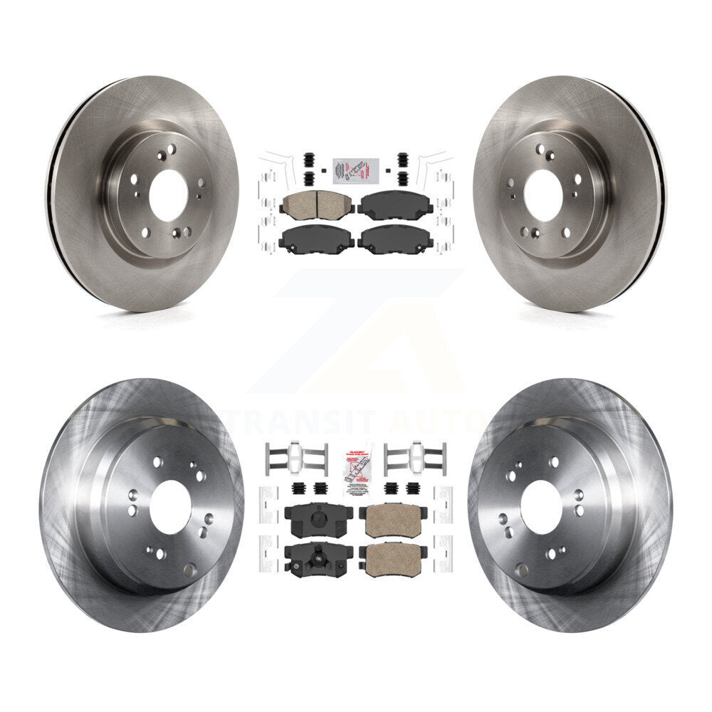 Transit Auto K8A-102345 Disc Brake Kit for 2012-2016 Honda CR-V - Front and Rear product image