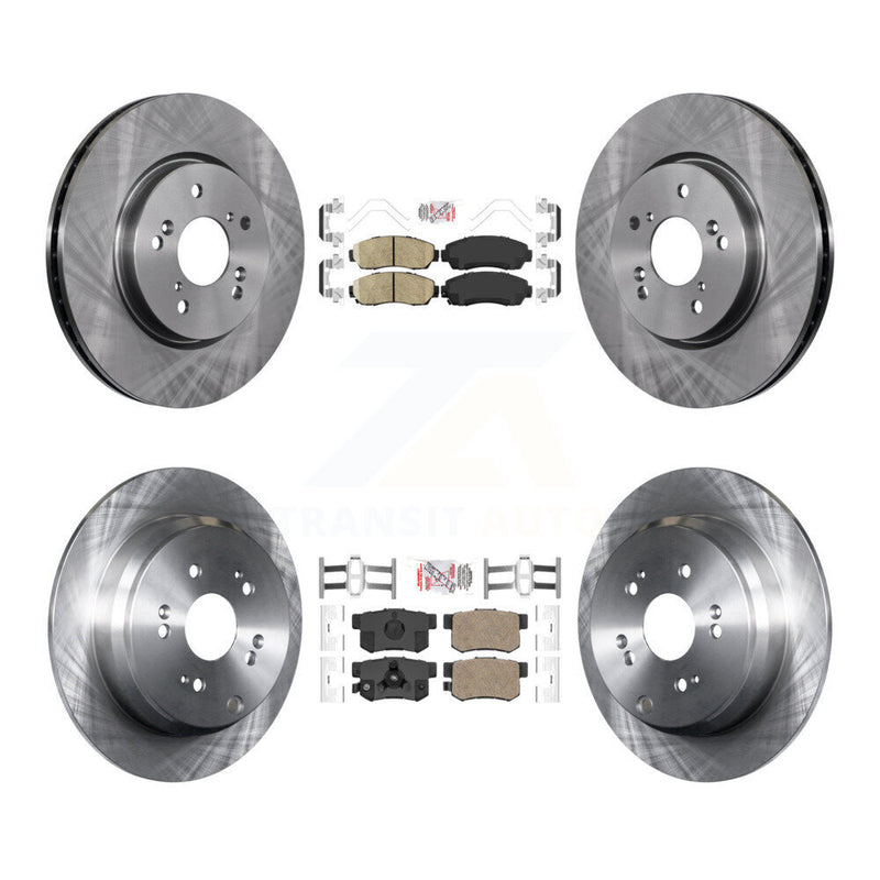 Transit Auto K8A-102346 Disc Brake Kit for 2007-2016 Honda CR-V, Acura RDX - Front and Rear product image