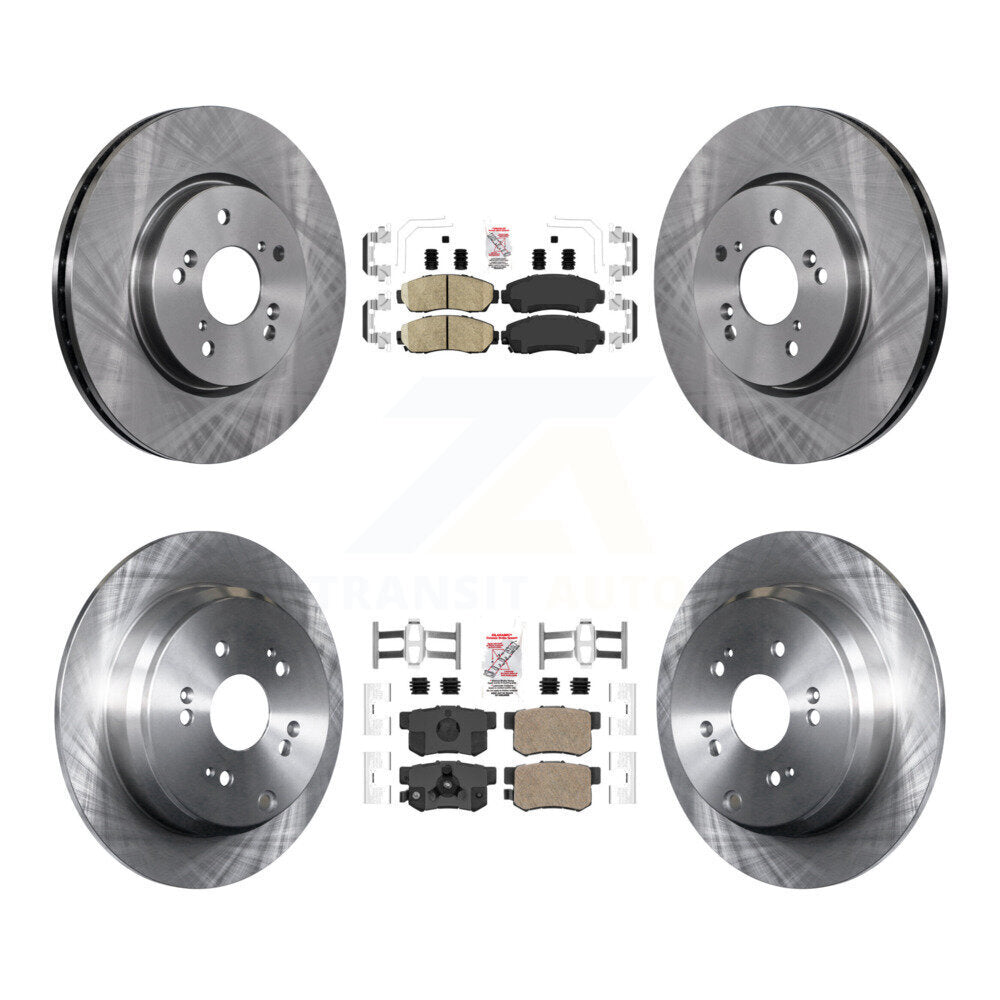 Transit Auto K8A-102349 Disc Brake Kit for 2007-2016 Honda CR-V, Acura RDX - Front and Rear product image