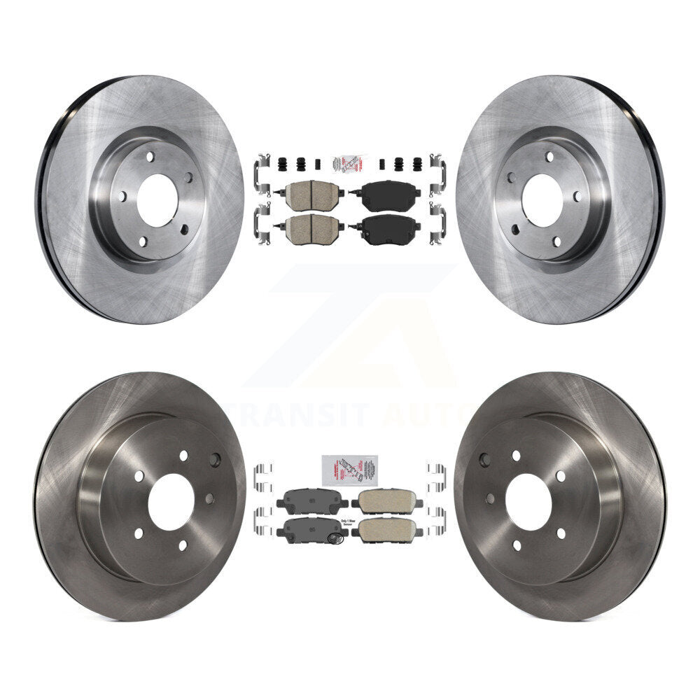 Transit Auto K8A-102361 Disc Brake Kit for 2003-2005 INFINITI FX35, INFINITI FX45, Nissan Murano - Front and Rear product image