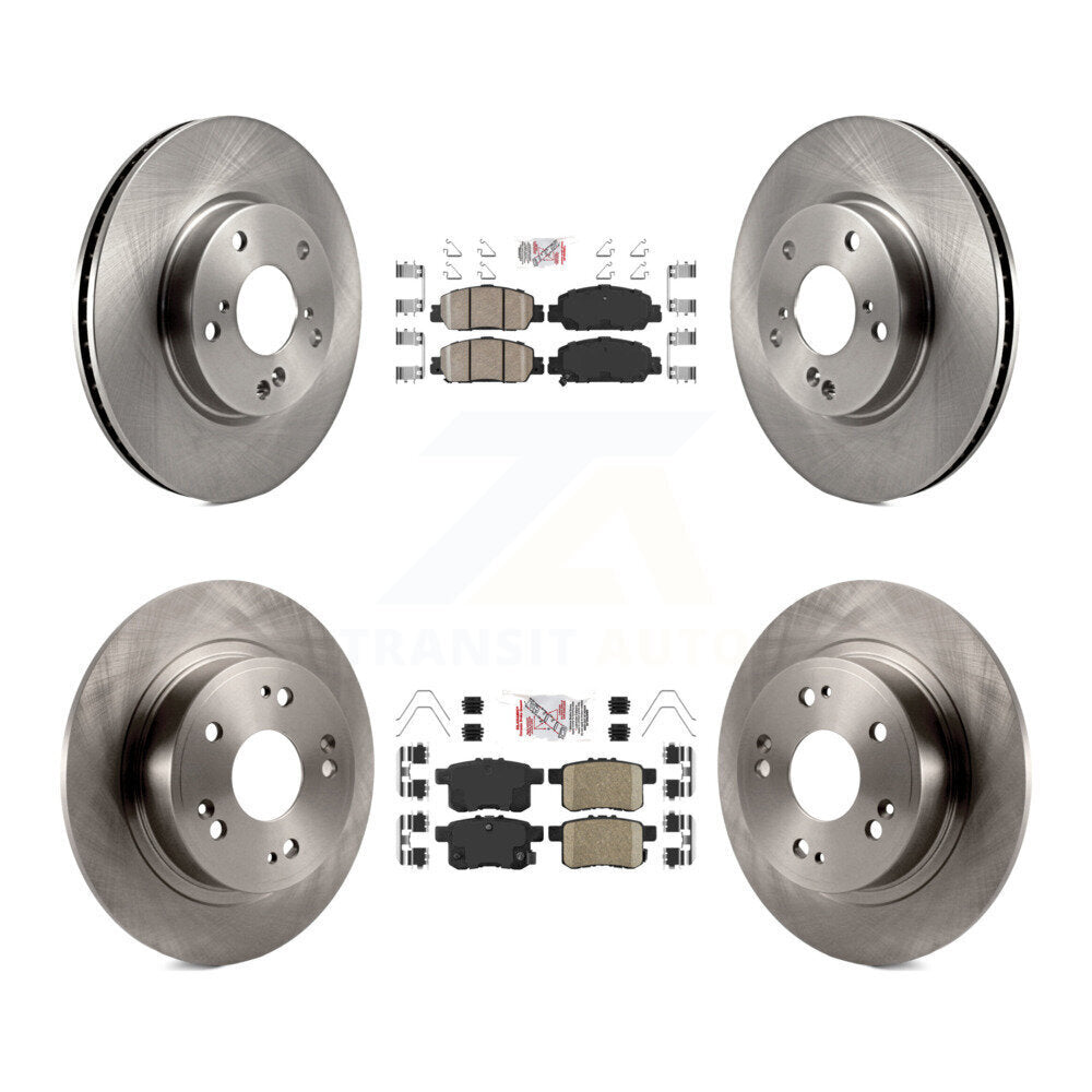 Transit Auto K8A-102390 Disc Brake Kit for 2017 Honda Accord - Front and Rear product image