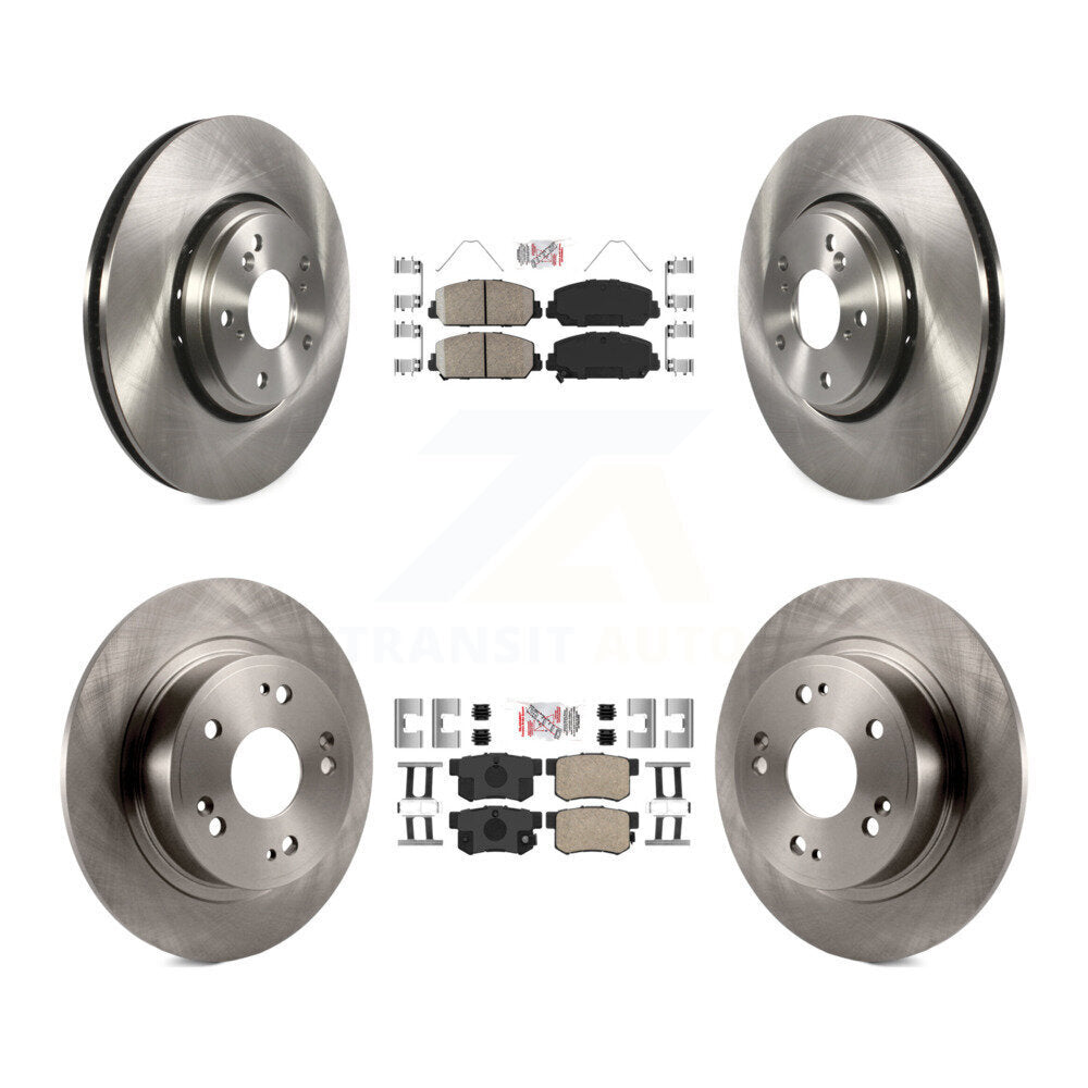 Transit Auto K8A-102398 Disc Brake Kit for 2017-2022 Acura ILX - Front and Rear product image
