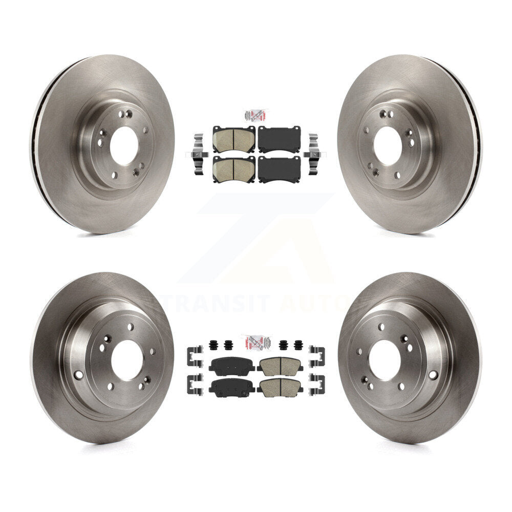 Transit Auto K8A-102403 Disc Brake Kit for 2009-2010 Hyundai Genesis - Front and Rear product image