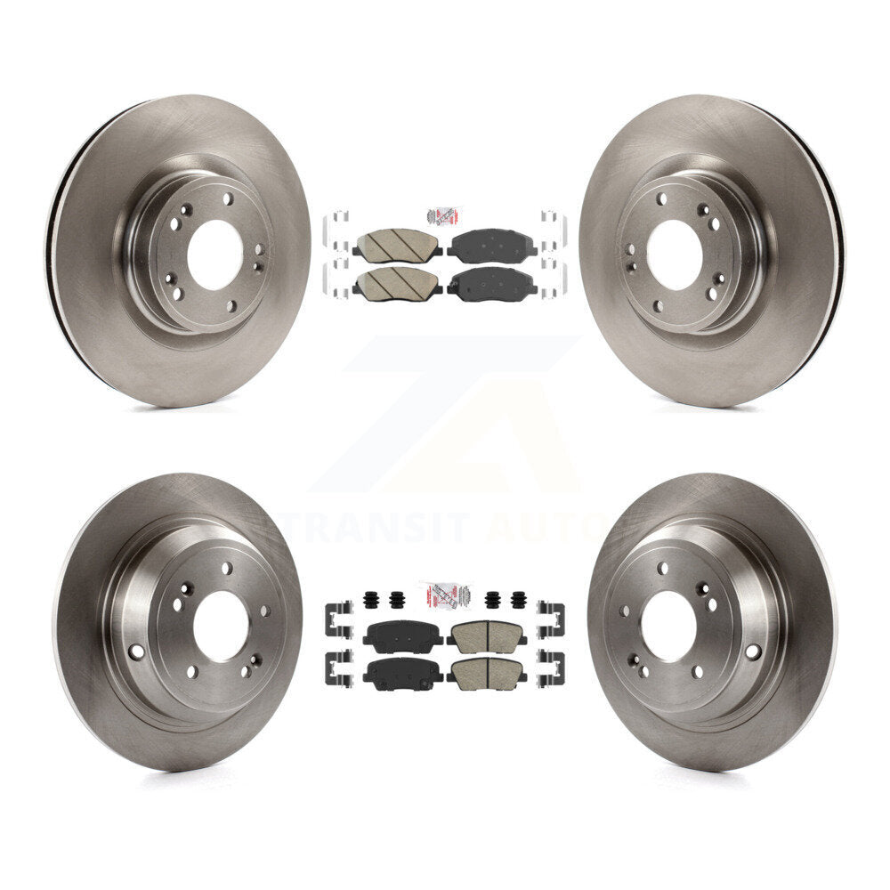 Transit Auto K8A-102405 Disc Brake Kit for 2009-2010 Hyundai Genesis - Front and Rear product image