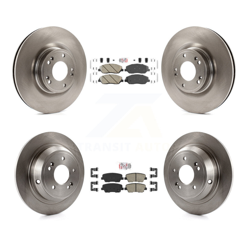 Transit Auto K8A-102406 Disc Brake Kit for 2009-2010 Hyundai Genesis - Front and Rear product image