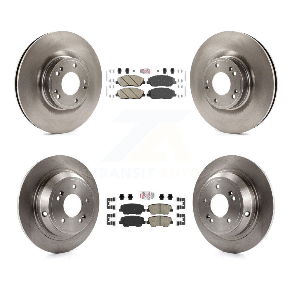 Transit Auto K8A-102407 Disc Brake Kit for 2009-2010 Hyundai Genesis - Front and Rear product image