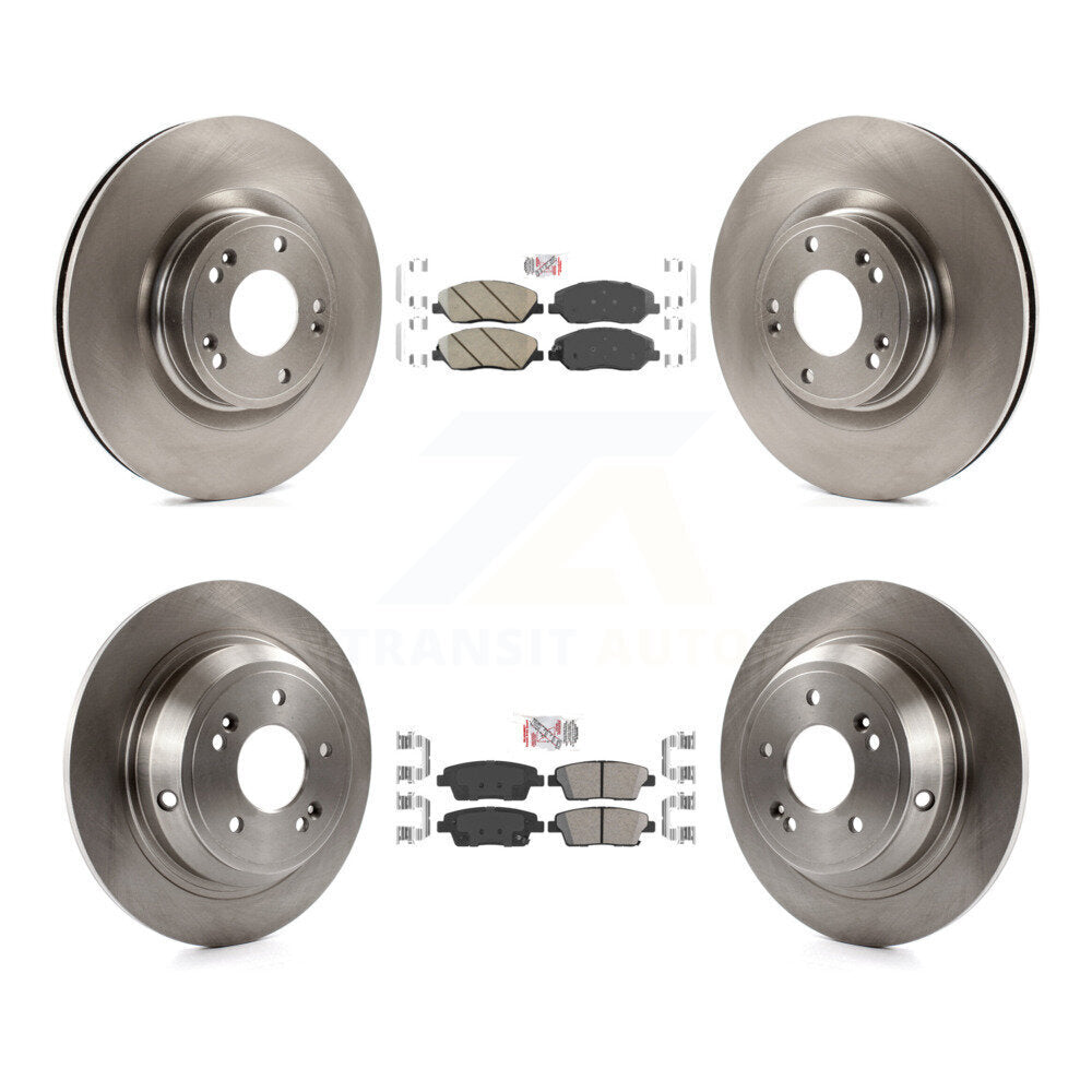 Transit Auto K8A-102408 Disc Brake Kit for 2010-2011 Hyundai Genesis - Front and Rear product image