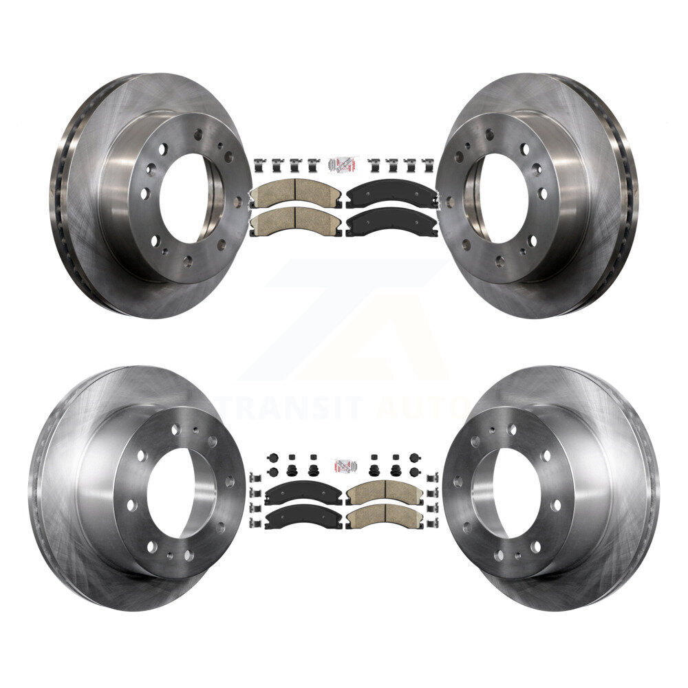 Transit Auto K8A-102429 Disc Brake Kit for 2011-2019 Chevrolet Suburban 3500 HD, Chevrolet Silverado 2500 HD, Chevrolet Silverado 3500 HD & more - Front and Rear product image