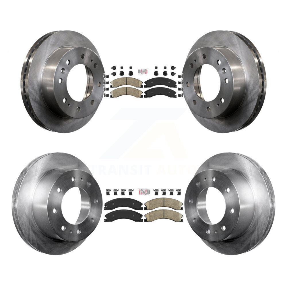Transit Auto K8A-102433 Disc Brake Kit for 2011-2019 Chevrolet Suburban 3500 HD, Chevrolet Silverado 2500 HD, Chevrolet Silverado 3500 HD & more - Front and Rear product image