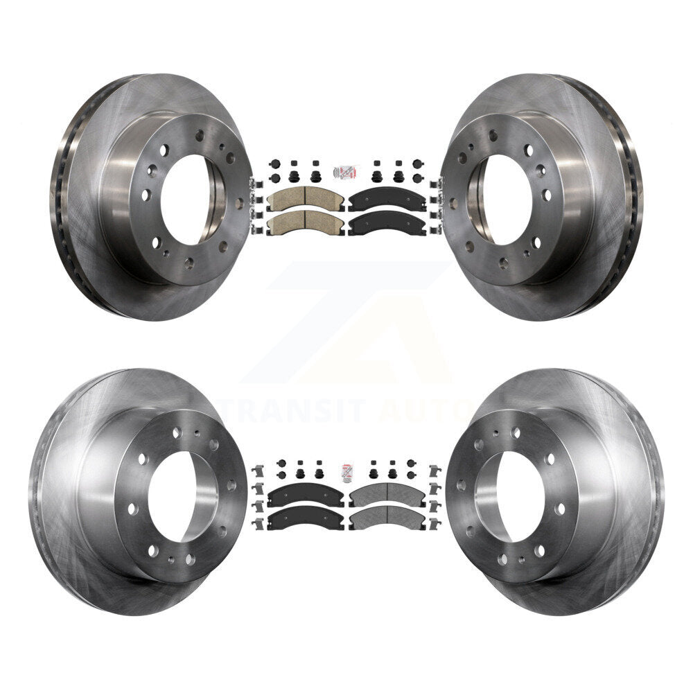 Transit Auto K8A-102434 Disc Brake Kit for 2011-2019 Chevrolet Suburban 3500 HD, Chevrolet Silverado 2500 HD, Chevrolet Silverado 3500 HD & more - Front and Rear product image