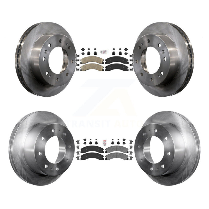 Transit Auto K8A-102434 Disc Brake Kit for 2011-2019 Chevrolet Suburban 3500 HD, Chevrolet Silverado 2500 HD, Chevrolet Silverado 3500 HD & more - Front and Rear product image