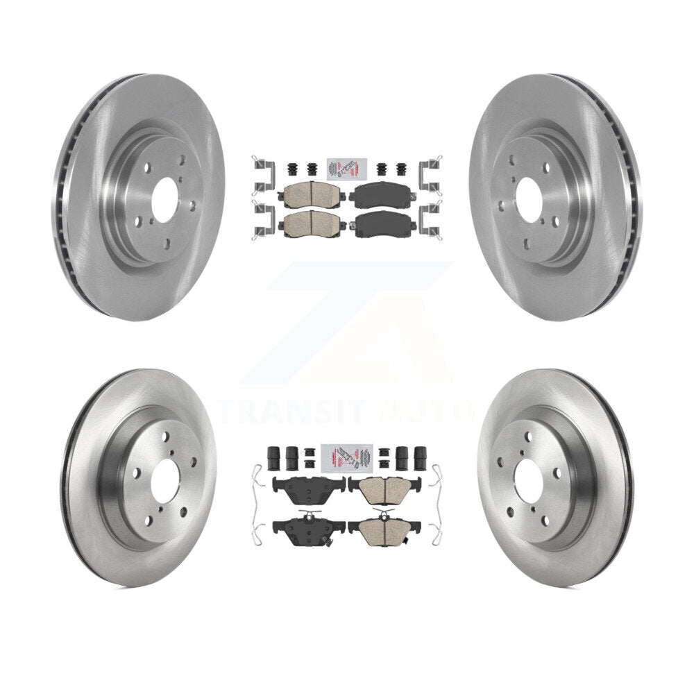 Transit Auto K8A-102439 Disc Brake Kit for 2019-2024 Subaru Crosstrek, Subaru Forester - Front and Rear product image