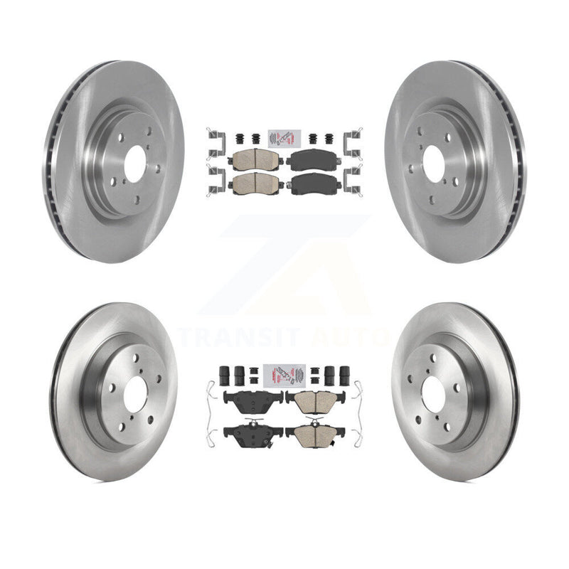 Transit Auto K8A-102439 Disc Brake Kit for 2019-2024 Subaru Crosstrek, Subaru Forester - Front and Rear product image