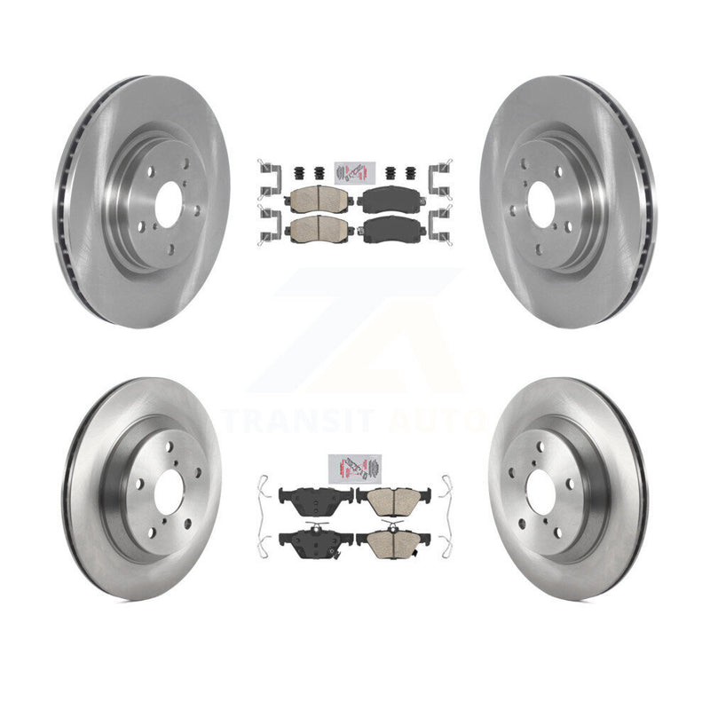 Transit Auto K8A-102440 Disc Brake Kit for 2019-2024 Subaru Crosstrek, Subaru Forester - Front and Rear product image