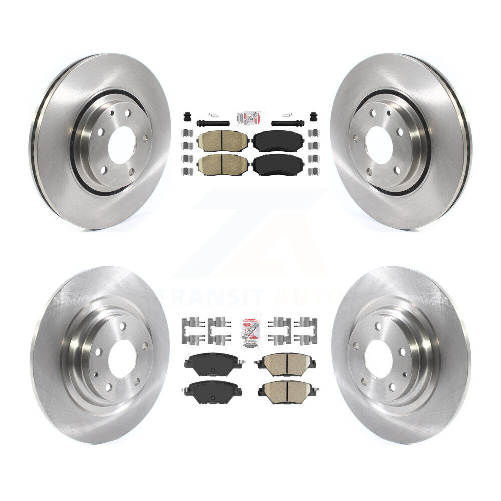 Transit Auto K8A-102448 Disc Brake Kit for 2016-2023 Mazda CX-9 - Front and Rear product image