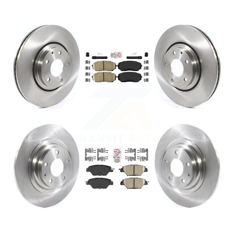 Transit Auto K8A-102448 Disc Brake Kit for 2016-2023 Mazda CX-9 - Front and Rear product image