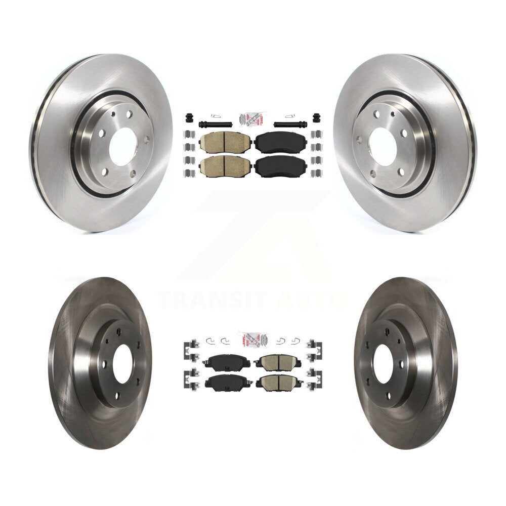 Transit Auto K8A-102454 Disc Brake Kit for 2019-2024 Mazda CX-5 - Front and Rear product image
