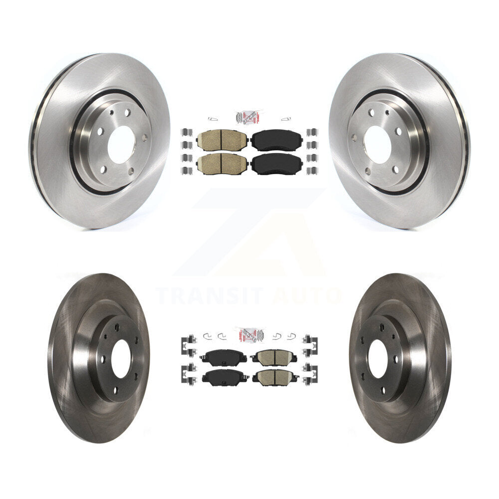 Transit Auto K8A-102455 Disc Brake Kit for 2019-2024 Mazda CX-5 - Front and Rear product image