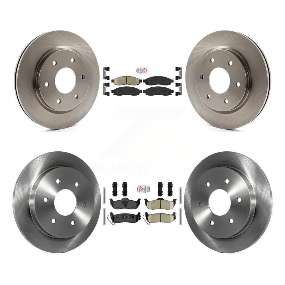 Transit Auto K8A-102472 Disc Brake Kit for 2005-2007 Nissan TITAN, INFINITI QX56, Nissan Armada - Front and Rear product image