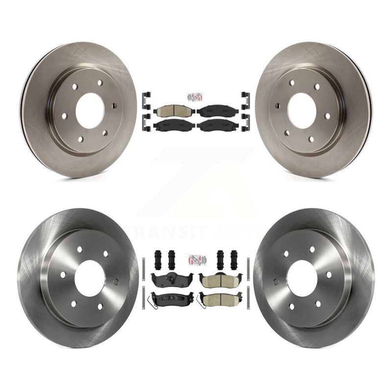 Transit Auto K8A-102472 Disc Brake Kit for 2005-2007 Nissan TITAN, INFINITI QX56, Nissan Armada - Front and Rear product image