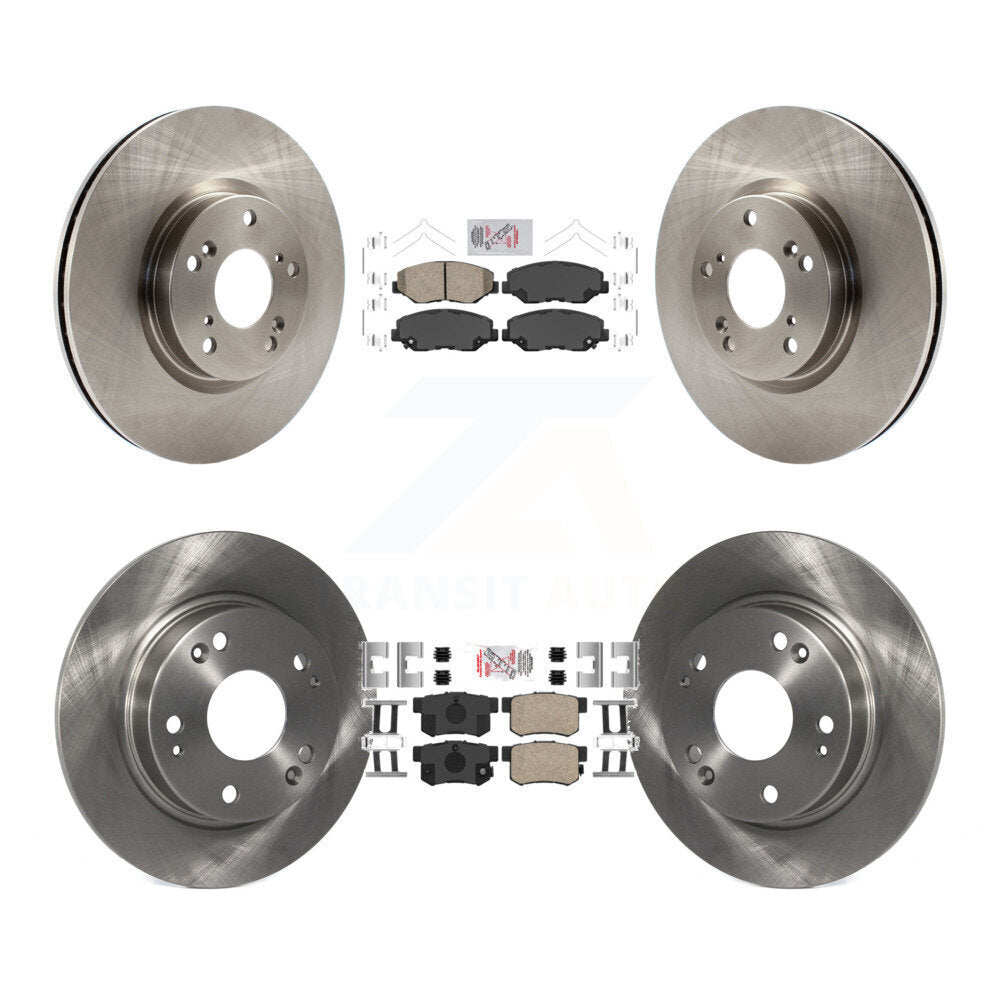 Transit Auto K8A-102480 Disc Brake Kit for 2012-2015 Acura ILX, Honda Civic - Front and Rear product image