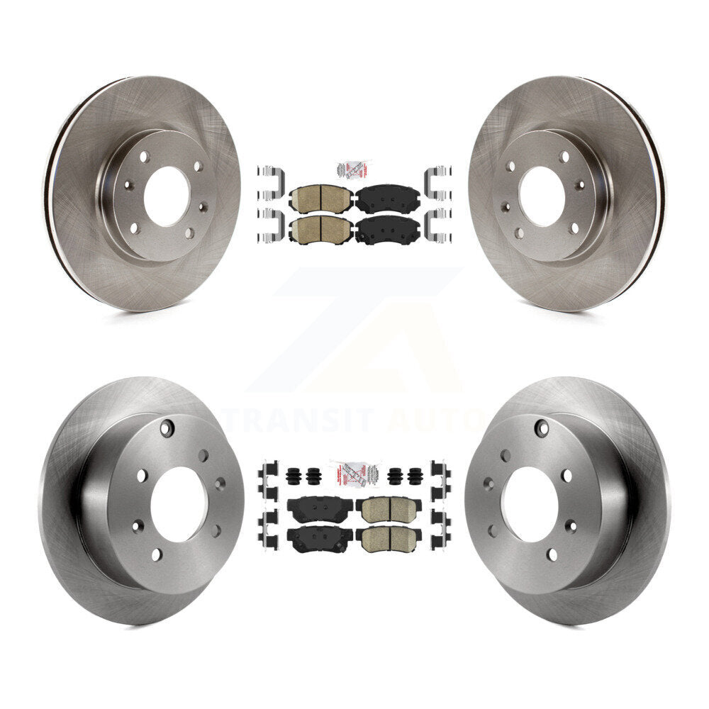 Transit Auto K8A-102496 Disc Brake Kit for 2003-2006 Kia Magentis, Kia Optima, Hyundai Sonata - Front and Rear product image