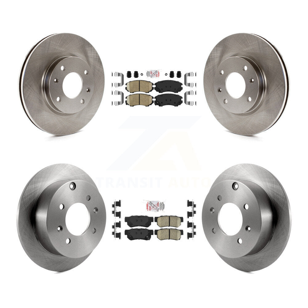 Transit Auto K8A-102499 Disc Brake Kit for 2003-2006 Kia Magentis, Kia Optima, Hyundai Sonata - Front and Rear product image