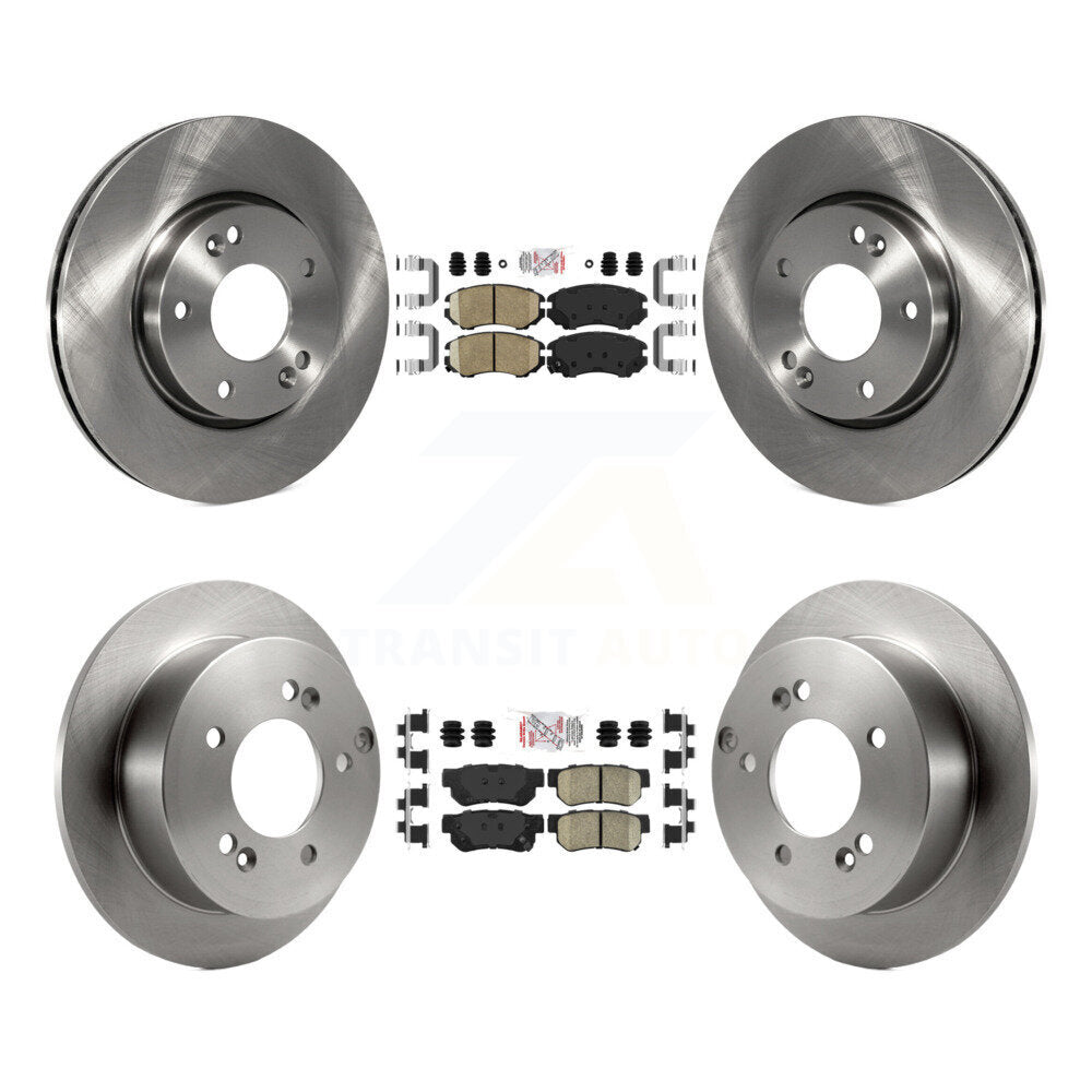 Transit Auto K8A-102502 Disc Brake Kit for 2005-2010 Hyundai Sonata, Kia Magentis, Kia Optima & more - Front and Rear product image