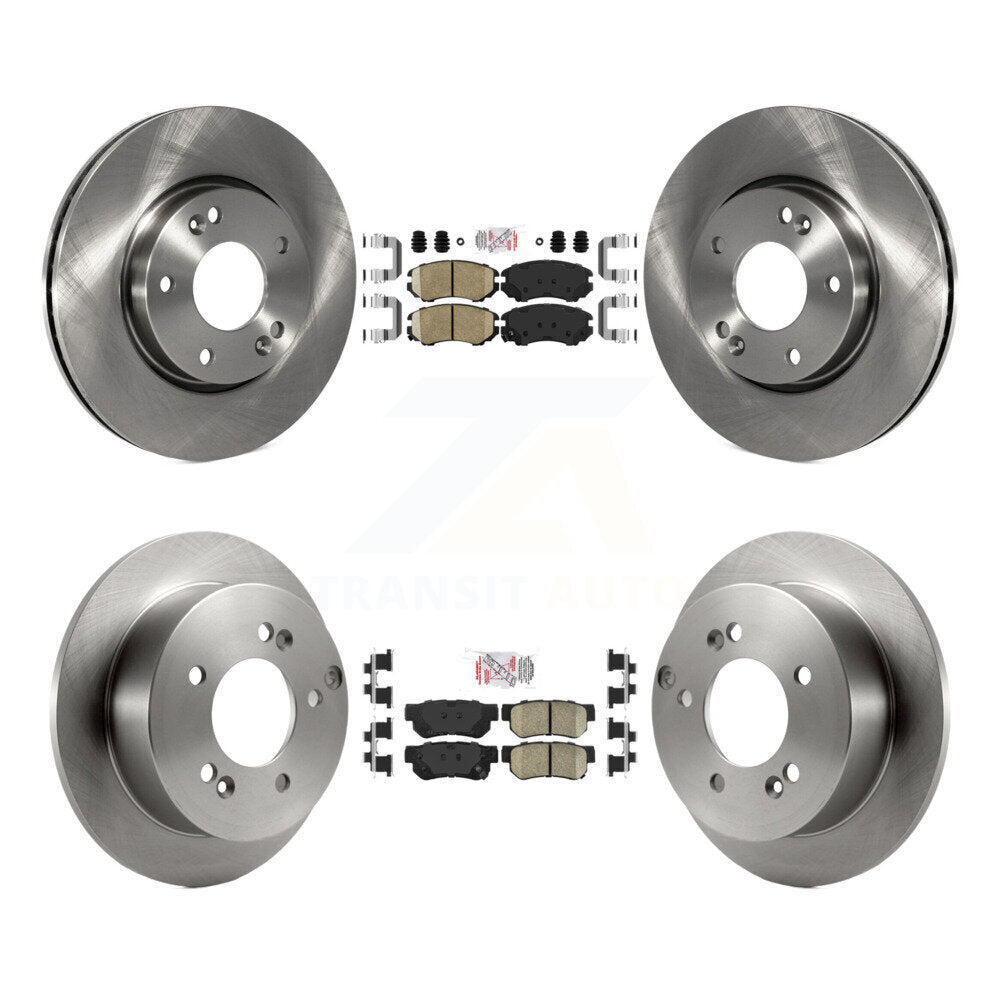 Transit Auto K8A-102503 Disc Brake Kit for 2005-2010 Hyundai Sonata, Kia Magentis, Kia Optima & more - Front and Rear product image
