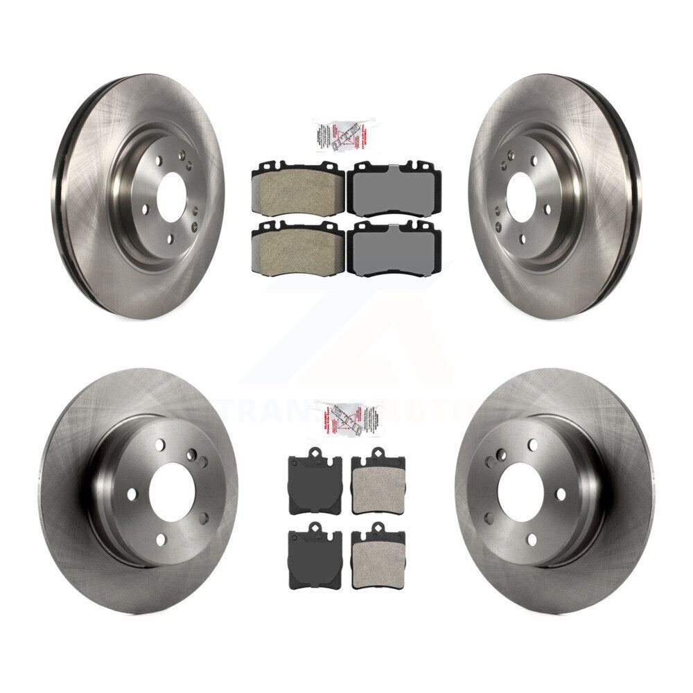 Transit Auto K8A-102525 Disc Brake Kit for 2003-2006 Mercedes-Benz SLK350, Mercedes-Benz C230, Mercedes-Benz C320 - Front and Rear product image
