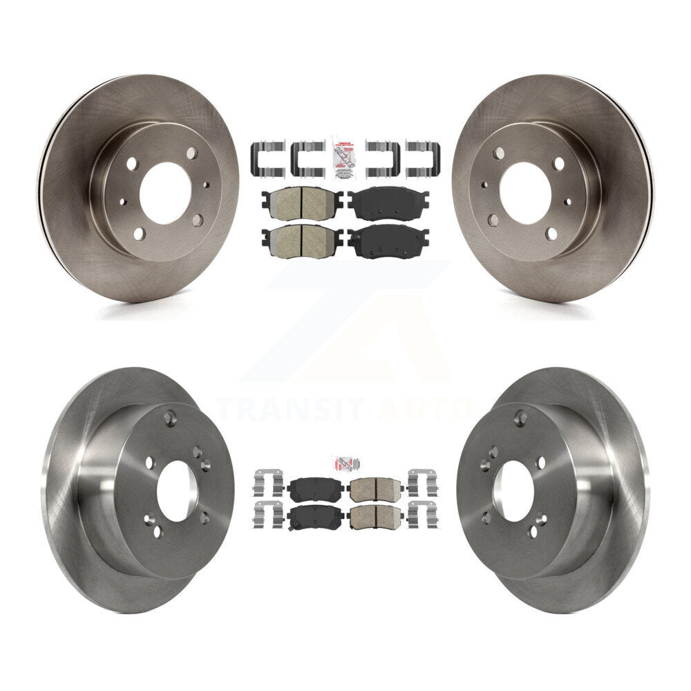 Transit Auto K8A-102528 Disc Brake Kit for 2006 Hyundai Accent - Front and Rear product image