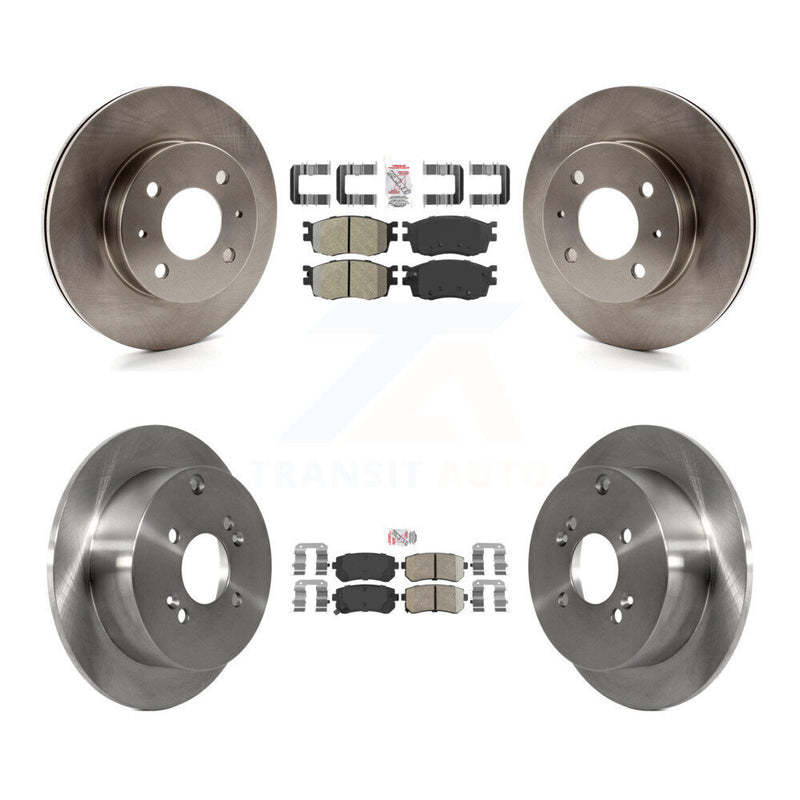 Transit Auto K8A-102528 Disc Brake Kit for 2006 Hyundai Accent - Front and Rear product image