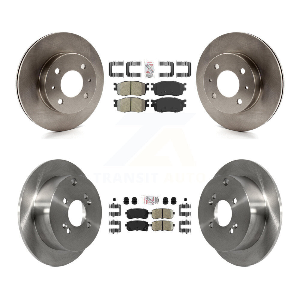 Transit Auto K8A-102529 Disc Brake Kit for 2006 Hyundai Accent - Front and Rear product image